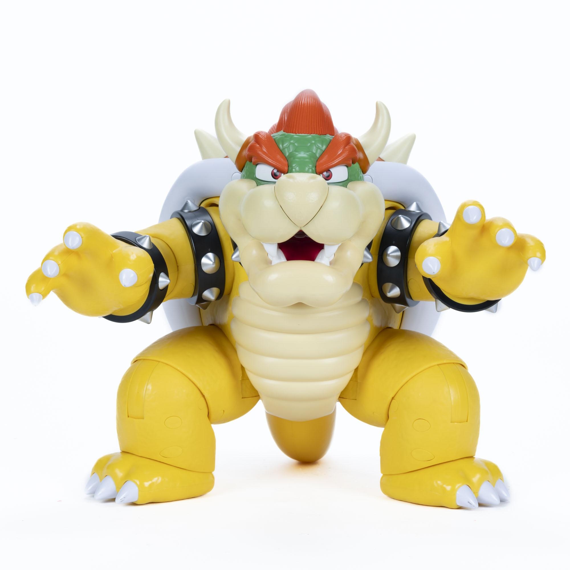 Super Mario Big Bad Bowser 30 cm met elektronische functies, licht en geluid