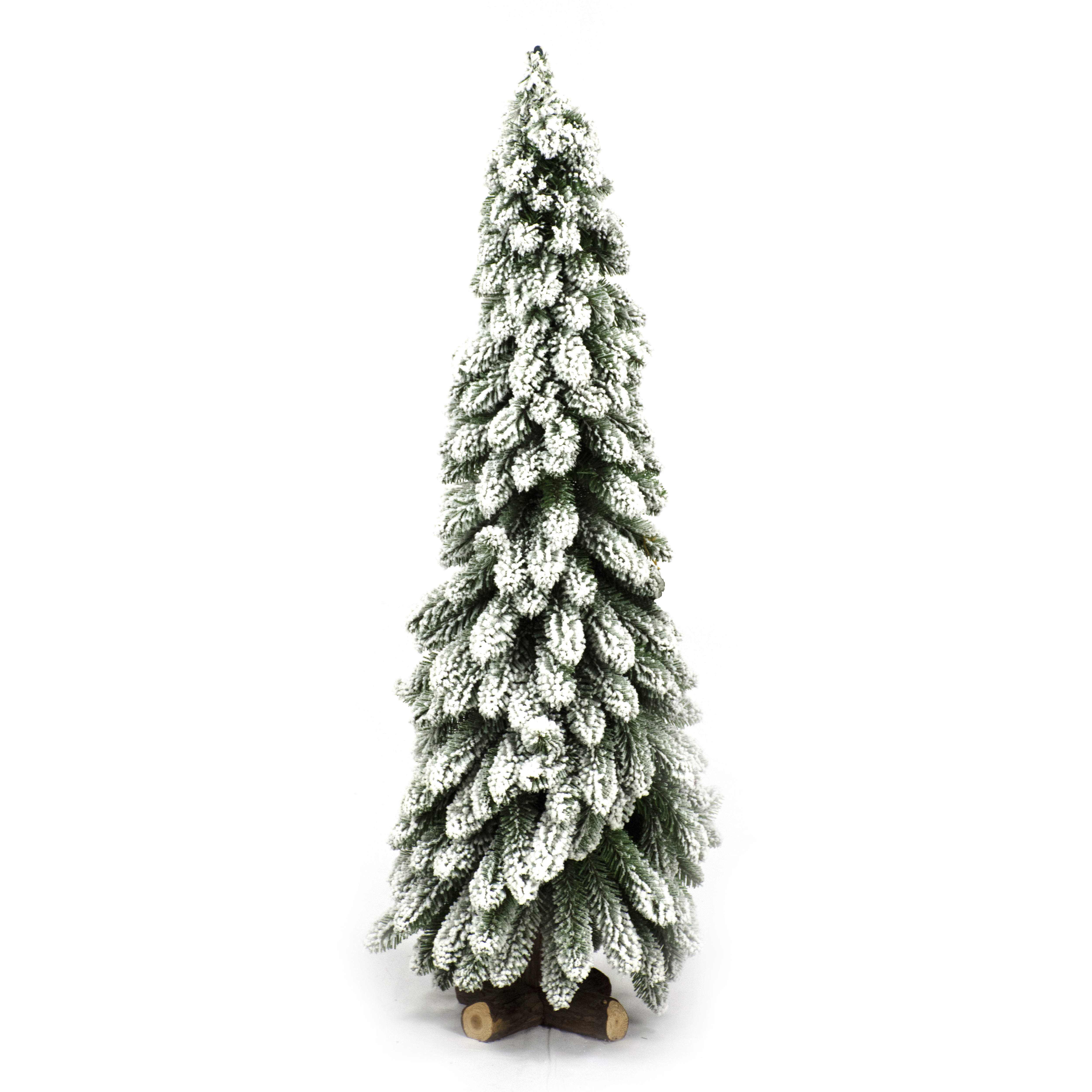 Kerstboom Downswept Flocked Forest 60x25 cm - 130 Tips - PVC