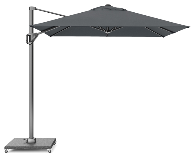 Platinum Voyager T1 Hangparasol 2,5x2,5m Antraciet doek en frame - exclusief parasolvoet