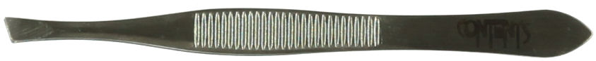 Contents Wenkbrauwknipper schuin
