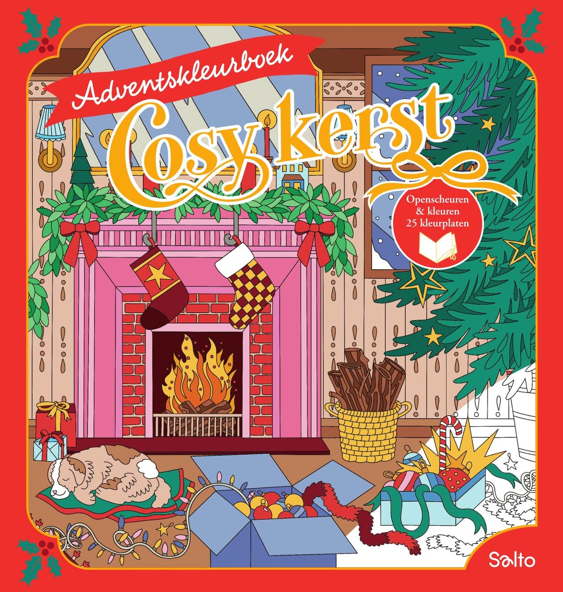 Adventskleurboek Cosy Kerst