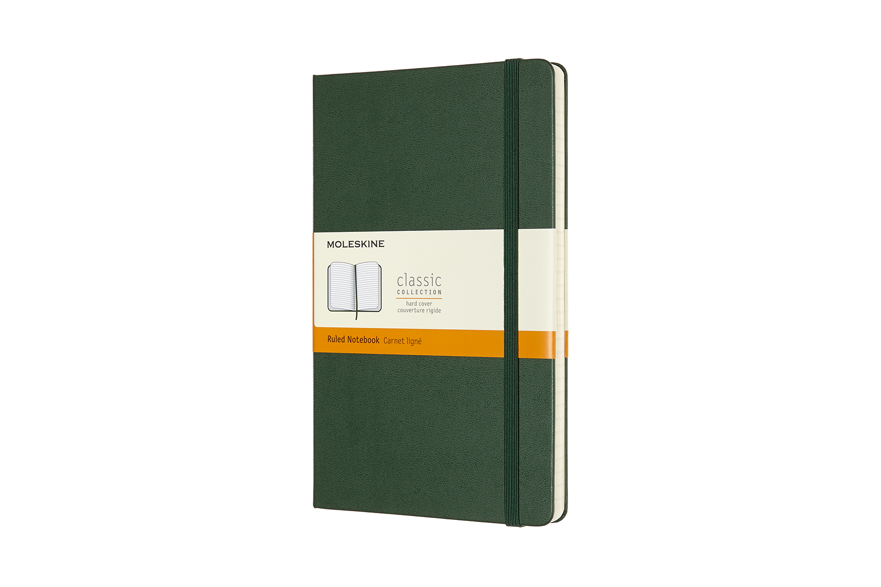 Moleskine Notebook Large Notes Gelijnd Hard Cover - Mirte Groen