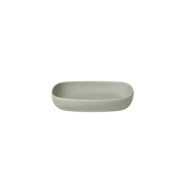 Blomus Broodbordje Vahlo Mirage Gray 15x15 cm - Aardewerk