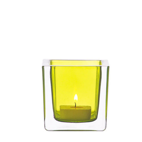THEELICHTHOUDER CUBE APPLE - 8x8x8CM