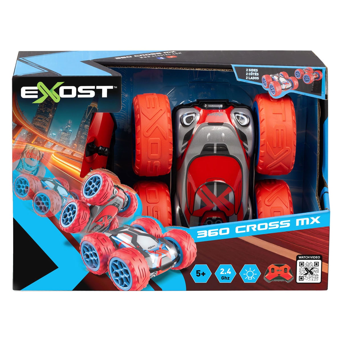 Exost 360 Cross MX, R/C 2.4 Ghz - Rood