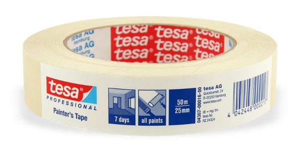 Tesa Universele Afkleefband 25 mm x 50 m