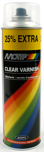 Motip rallye vernis hoogglans spuitbus 500 ml kleur 04009