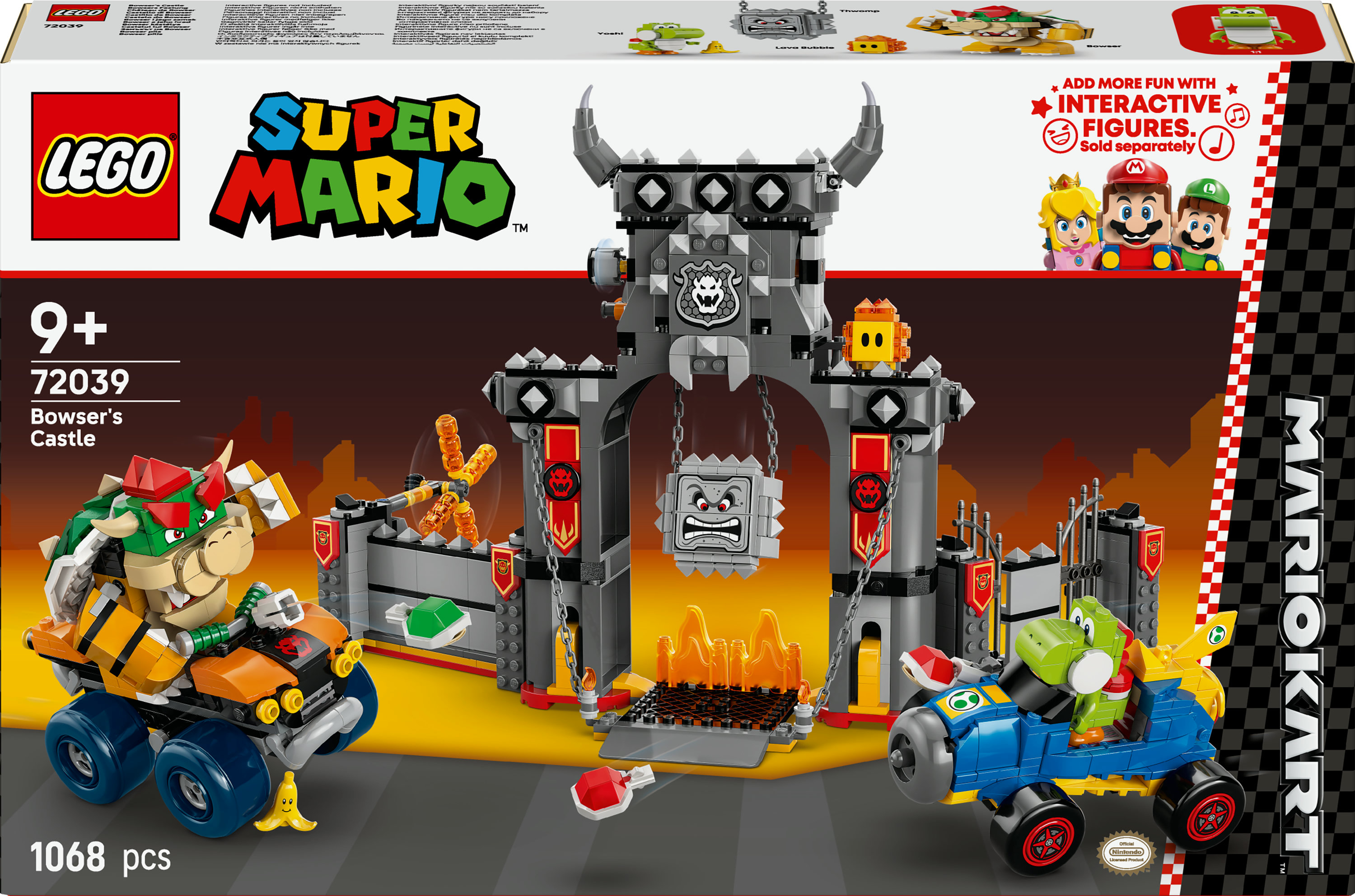 Lego Super Mario 72039 Mario Kart Bowsers Kasteel
