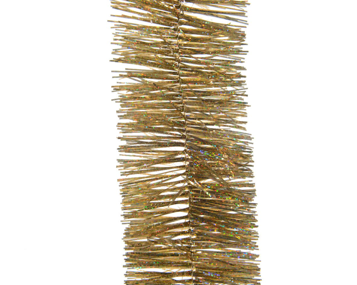 Guirlande Lametta Goud/Laser 7x270 cm - Glanzend