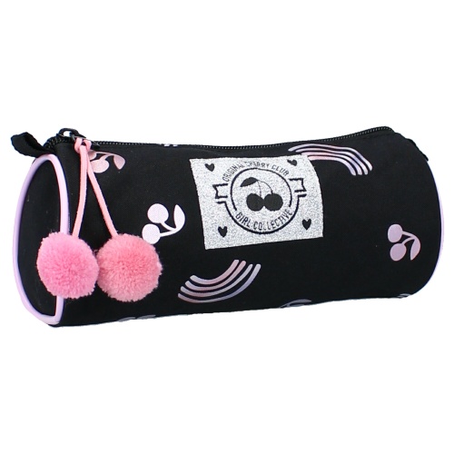 Milky Kiss Pennenrol Cherry Club 9 cm - Zwart
