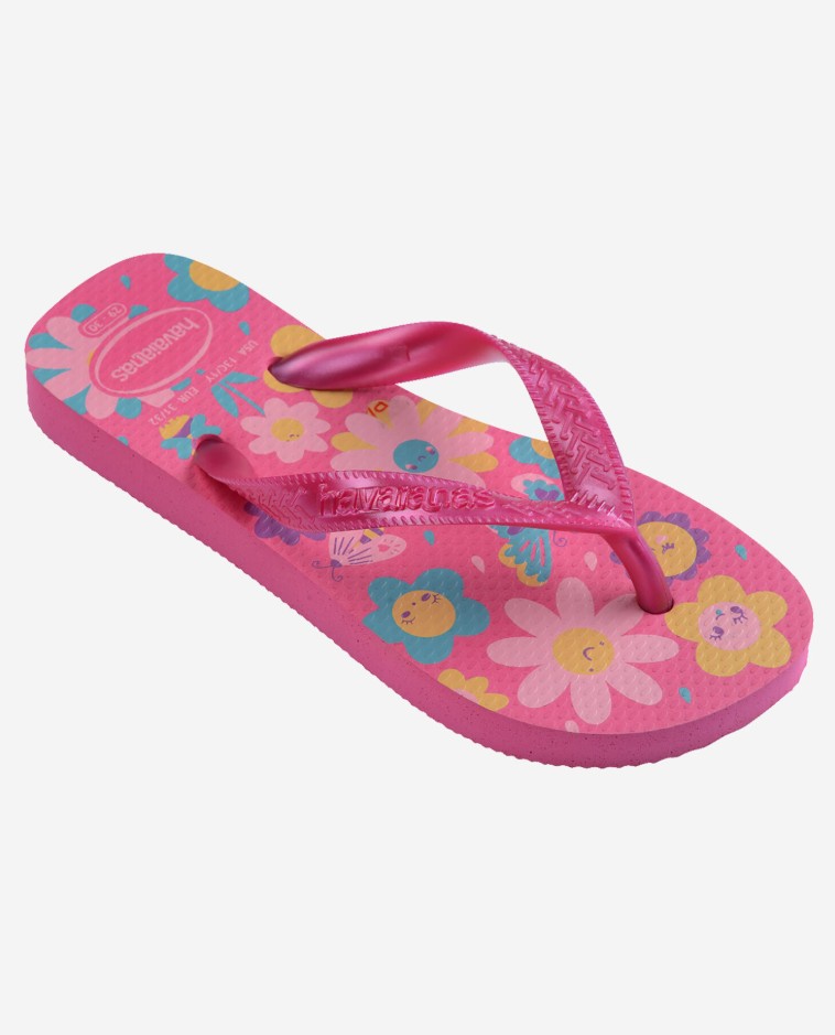 Havaianas Teenslipper Kids Flores Pink Flux-Pink Gum