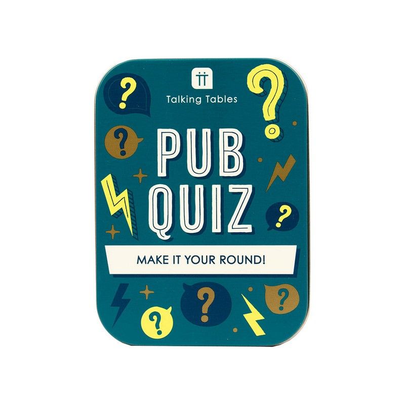Talking Tables Spel Pub Quiz Fun in a Tin