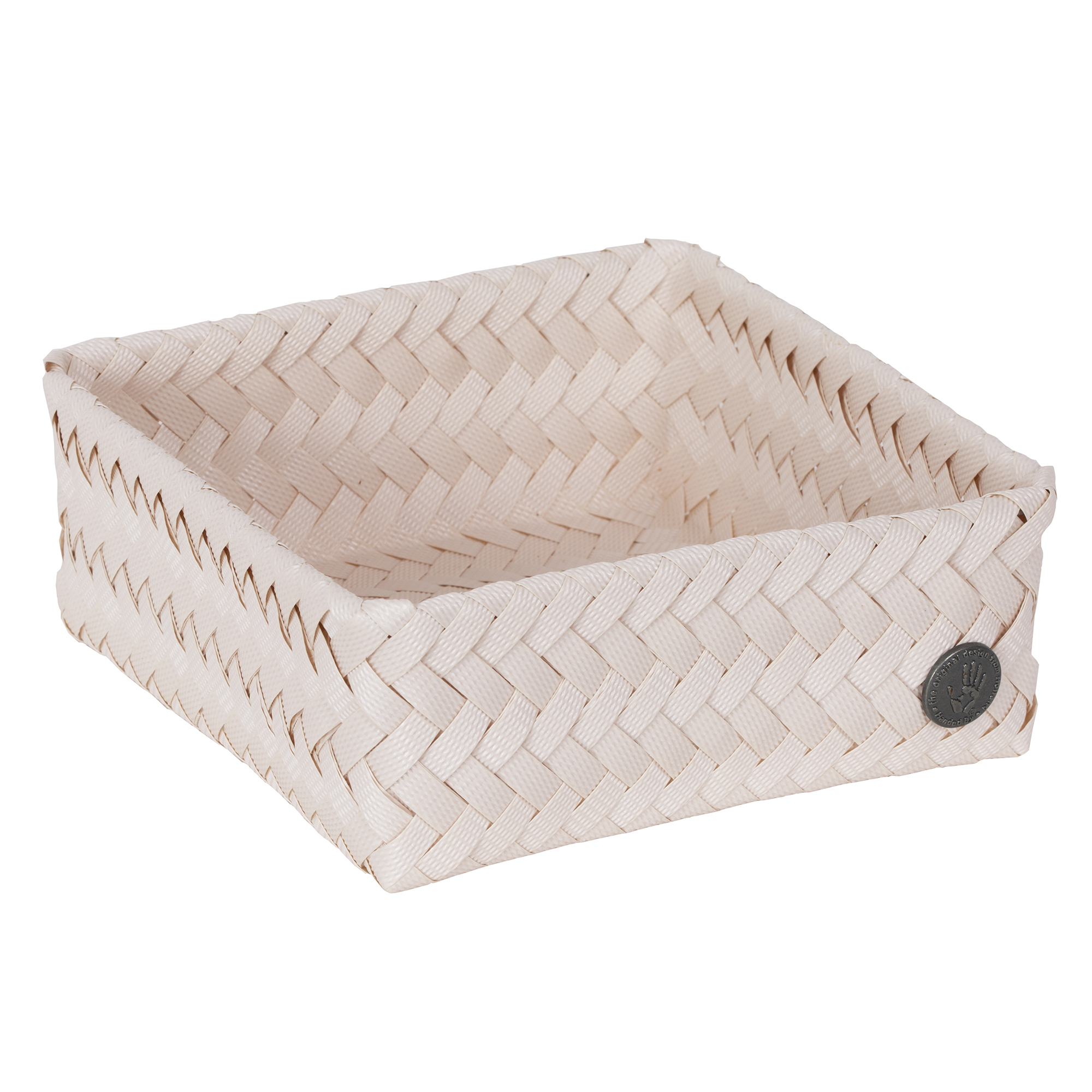 Handed By Mand Fit Square 18 Champagne 7x18x18 cm - Handgemaakt