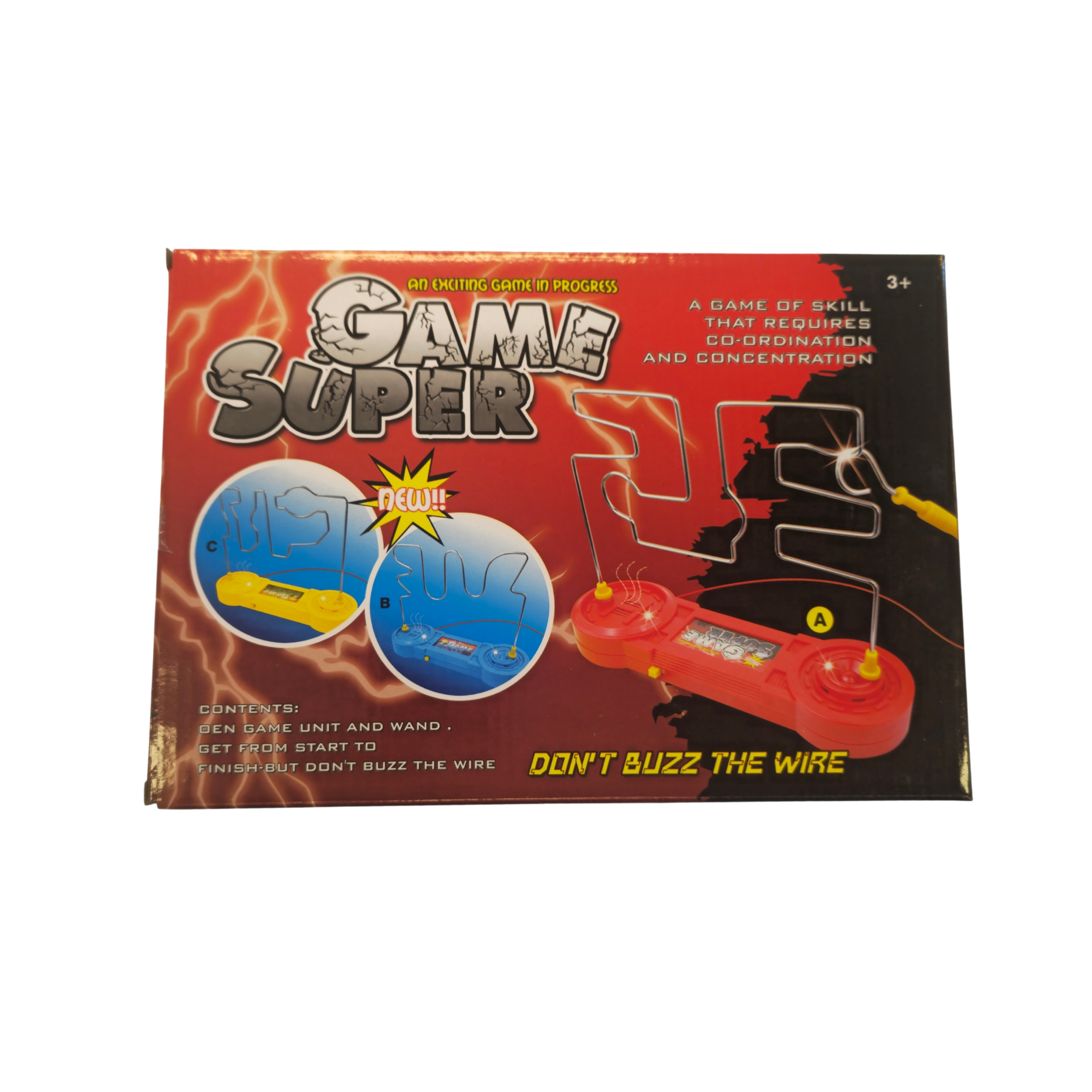 Buzz Game, Zenuwspel, volg de spiraal zonder die aan te raken