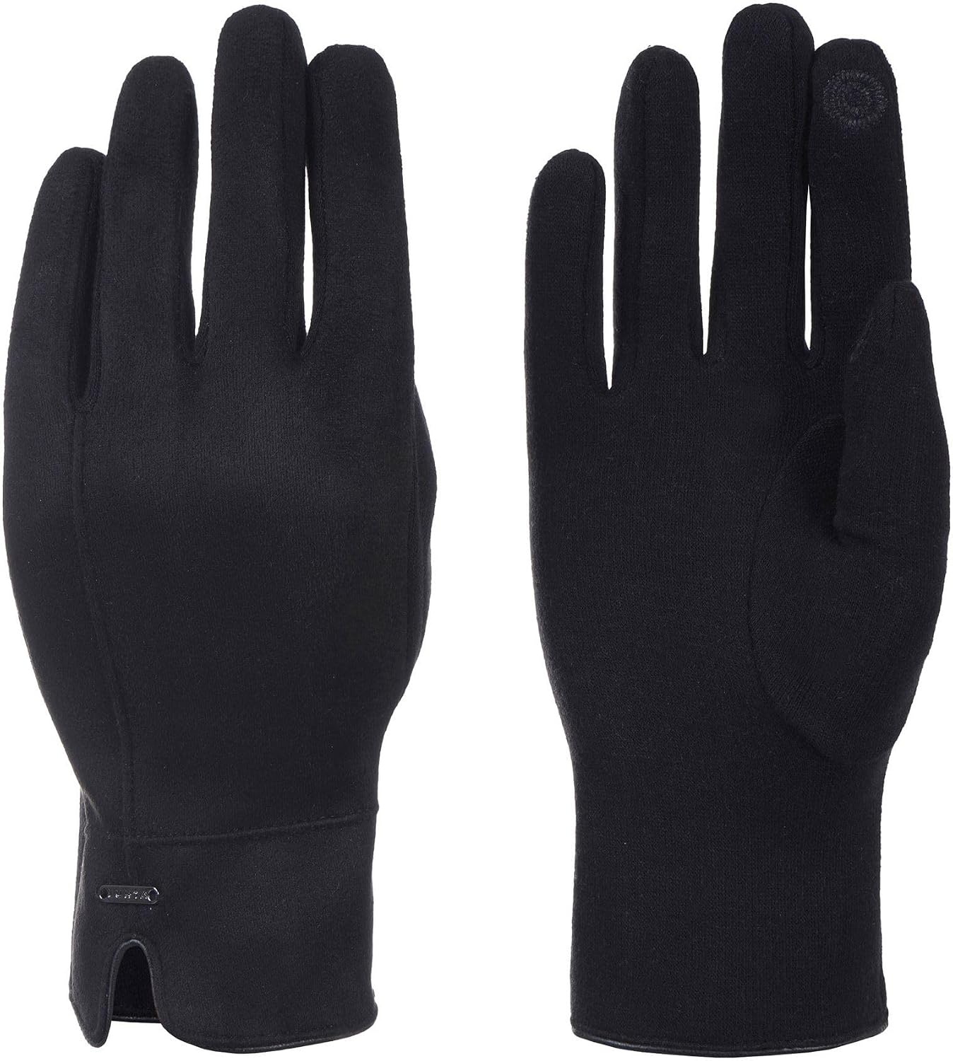 Luhta Hanschoen Dames Napinlahti Suede Zwart - medium