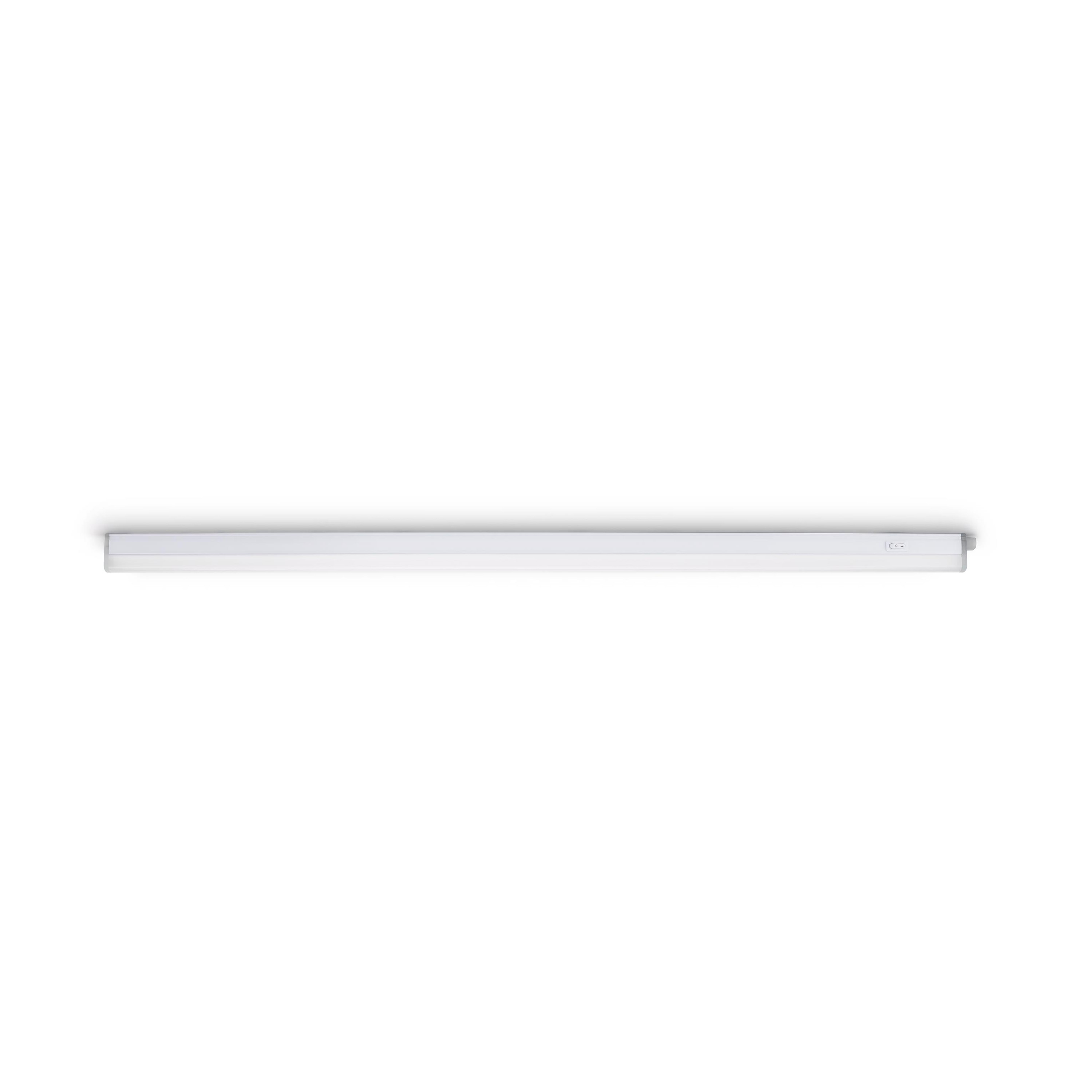 Philips Wandlicht Linear Wit 85 cm Modulair met Schakelaar 13W 1270lm 2700K