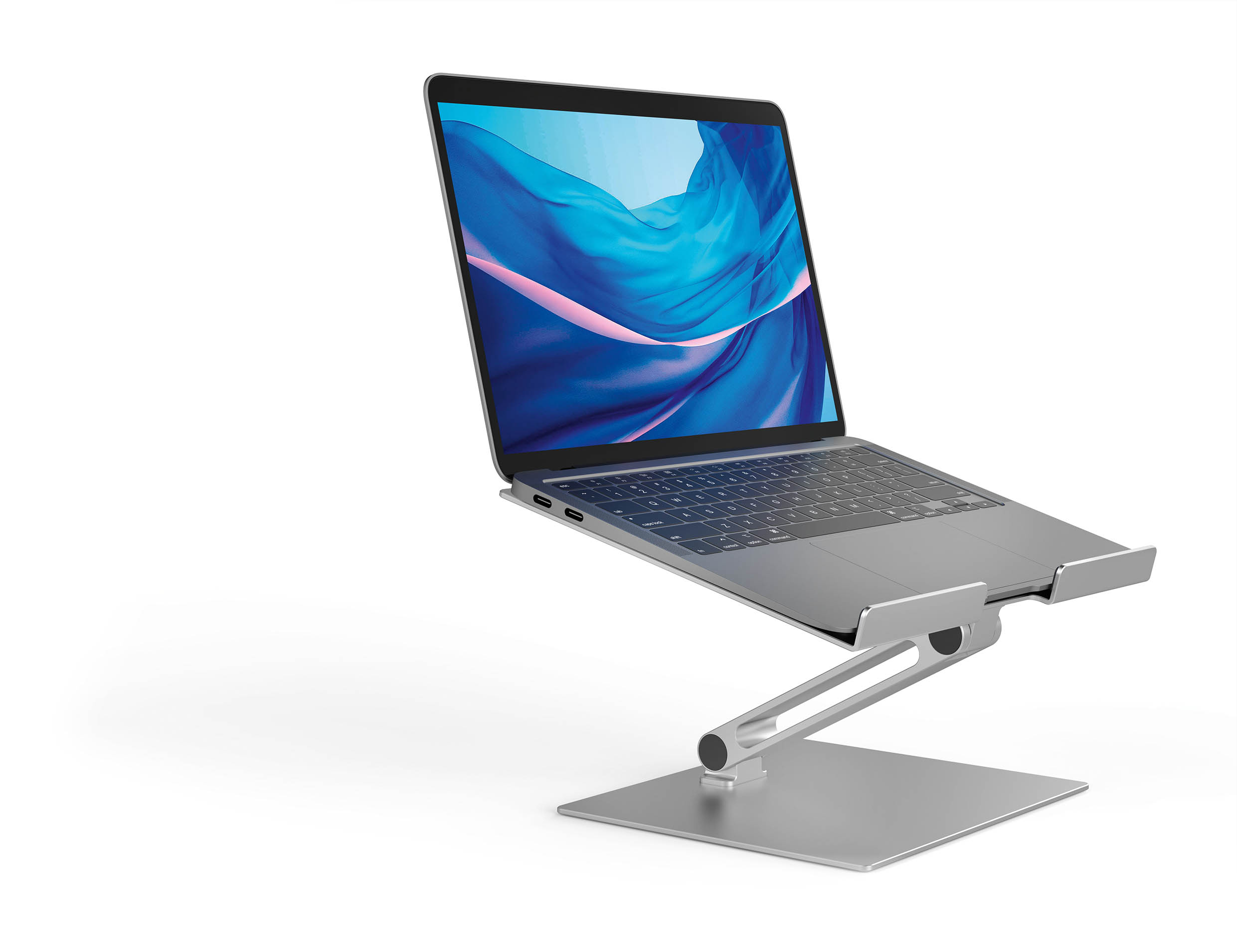Durable Laptopstandaard Rise Zilver