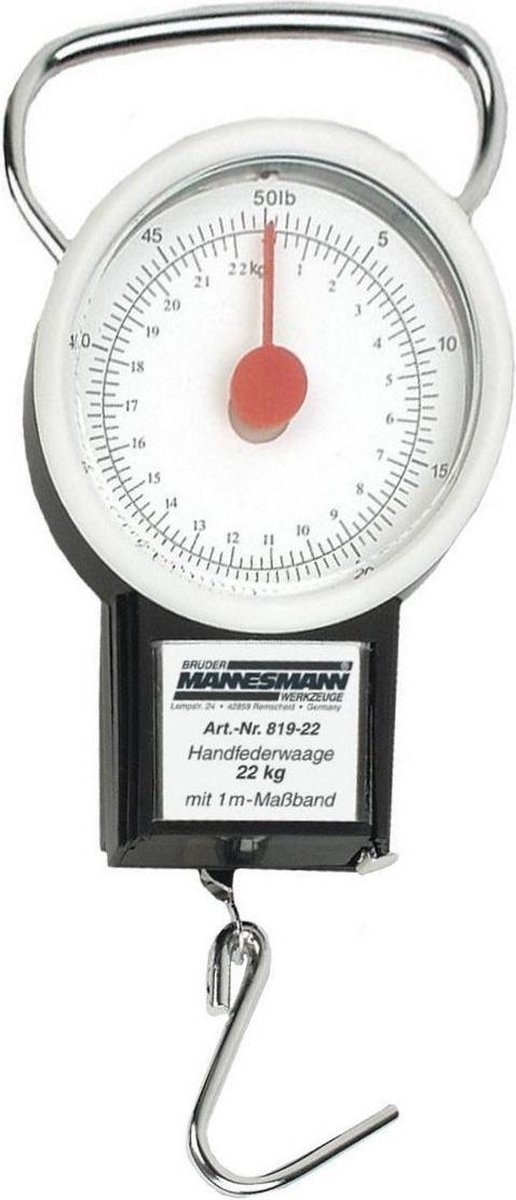 Bruder Mannesmann Handbageweegschaal 22 kg