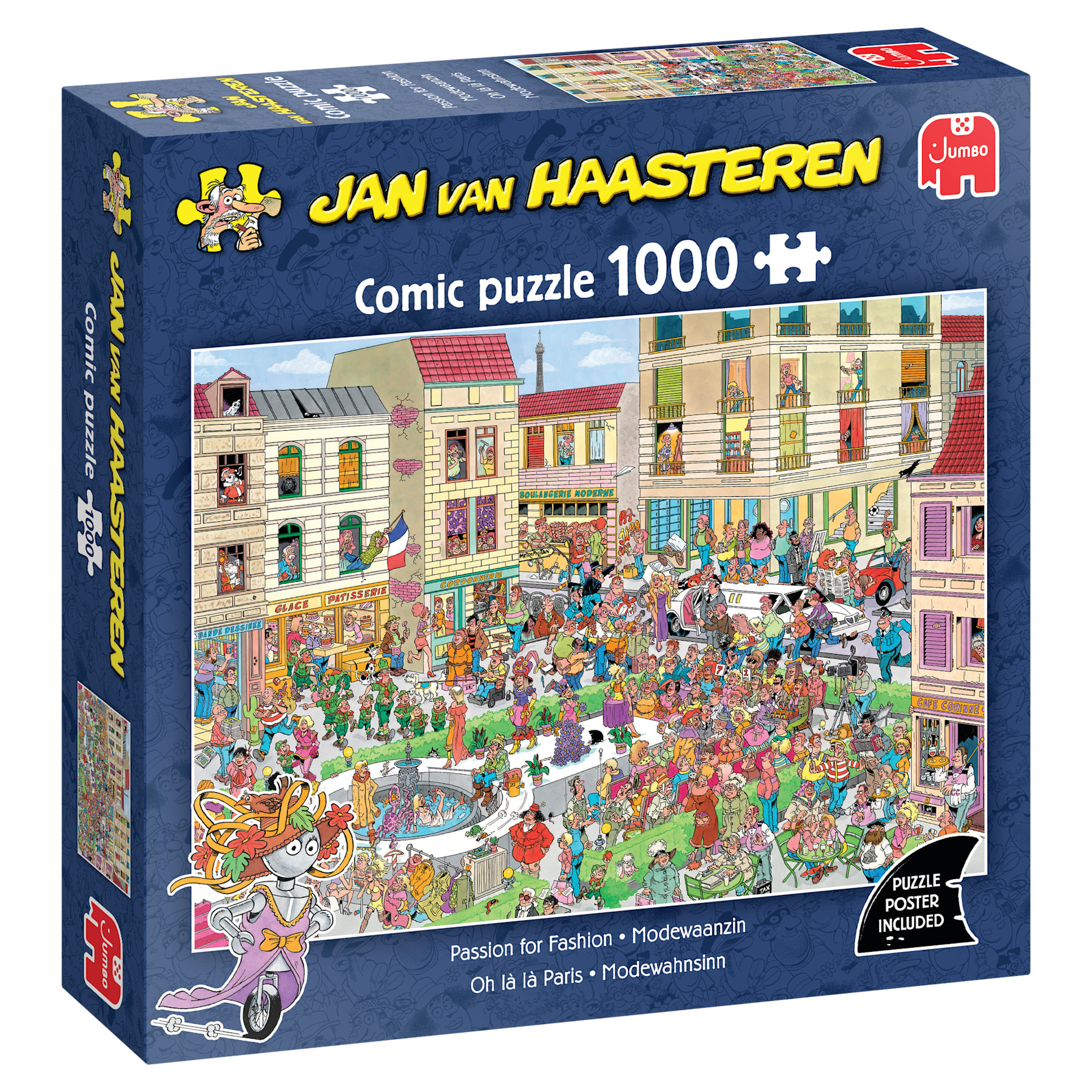 Jan van Haasteren Modewaaanzin  1000 stuks