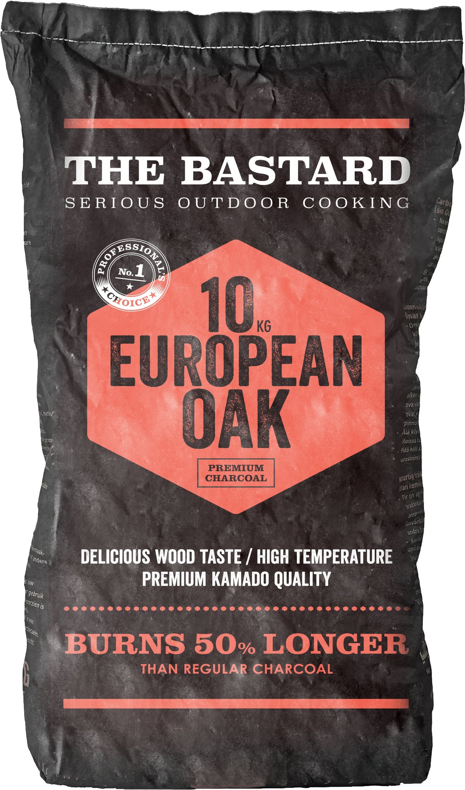 The Bastard European Oak Houtskool 10kg
