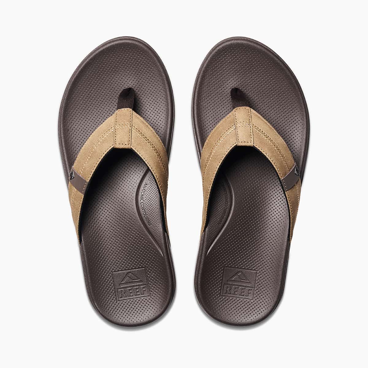 Reef Teenslipper Heren Cushion Phantom Brown/Tan - maat 46
