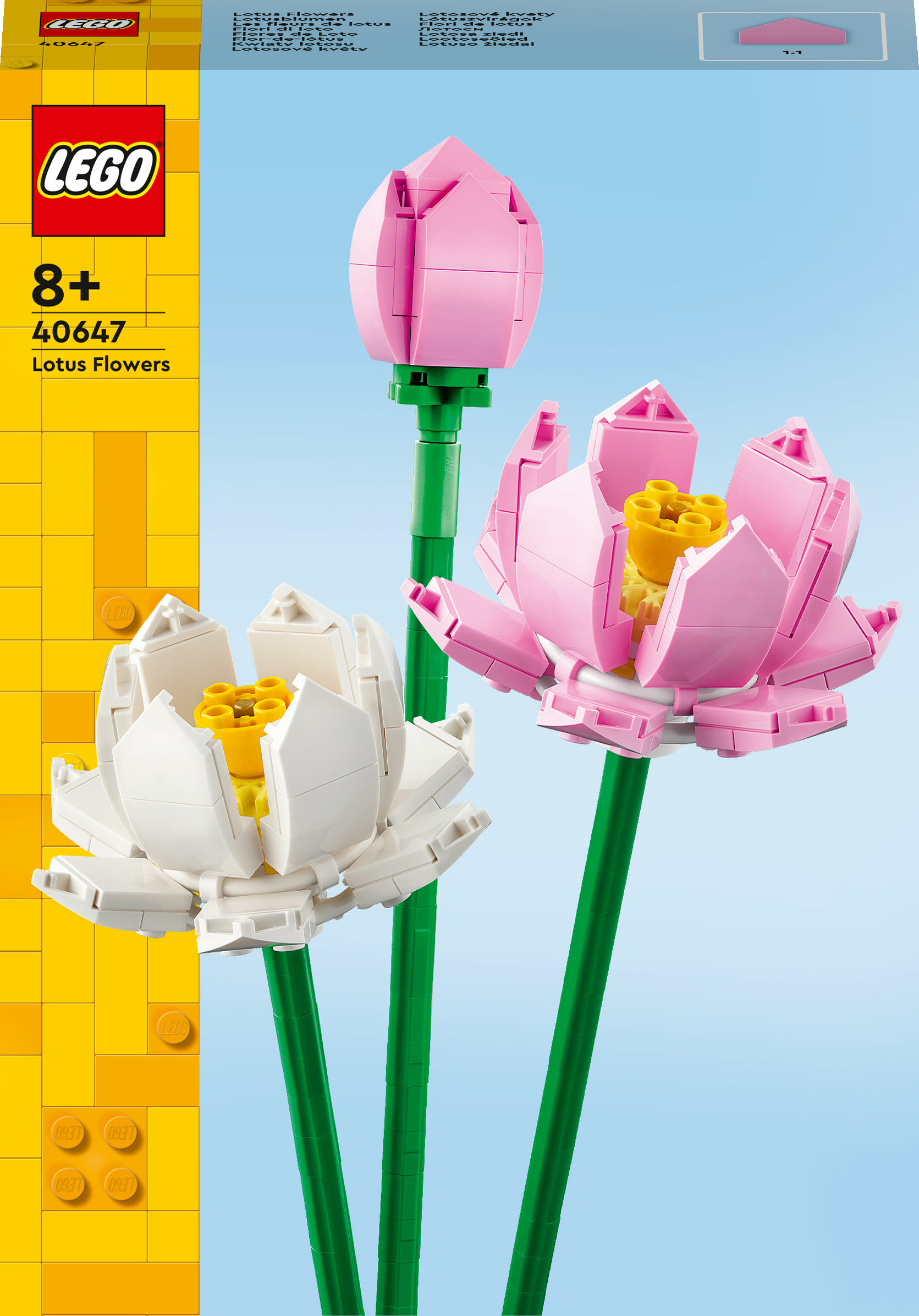 LEGO Flowers 40647 Lotusbloemen