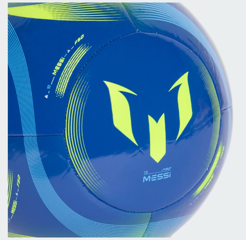 Adidas Voetbal Messi Blue/Yellow - 5