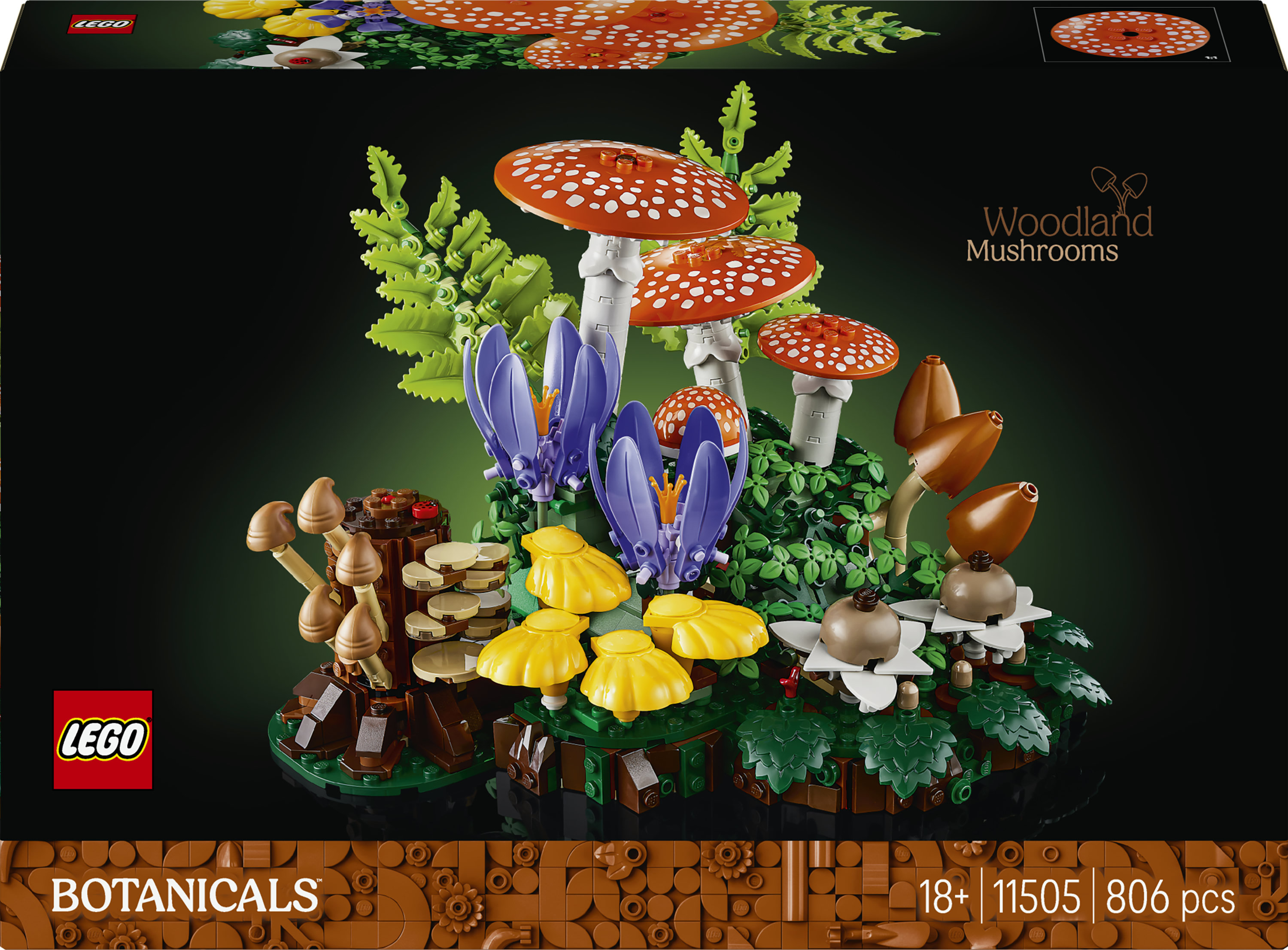 Lego Botanicals 11505 bospaddestoelen