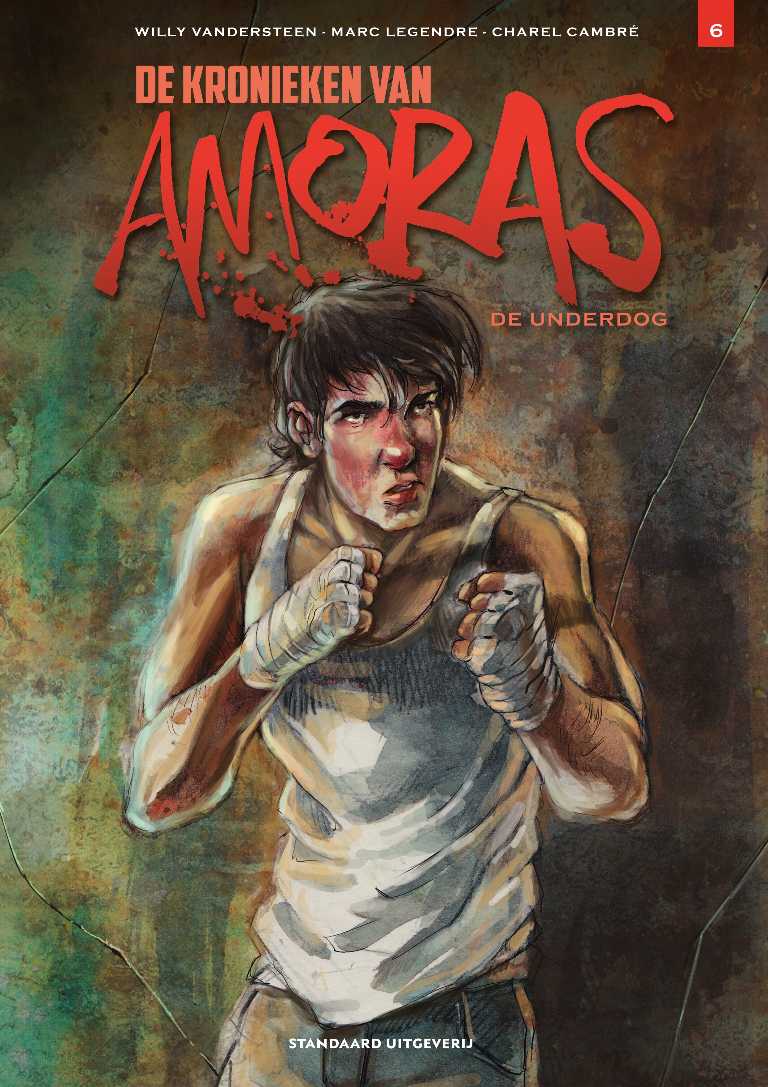 Stripverhaal Kronieken Amoras 06 De Underdog