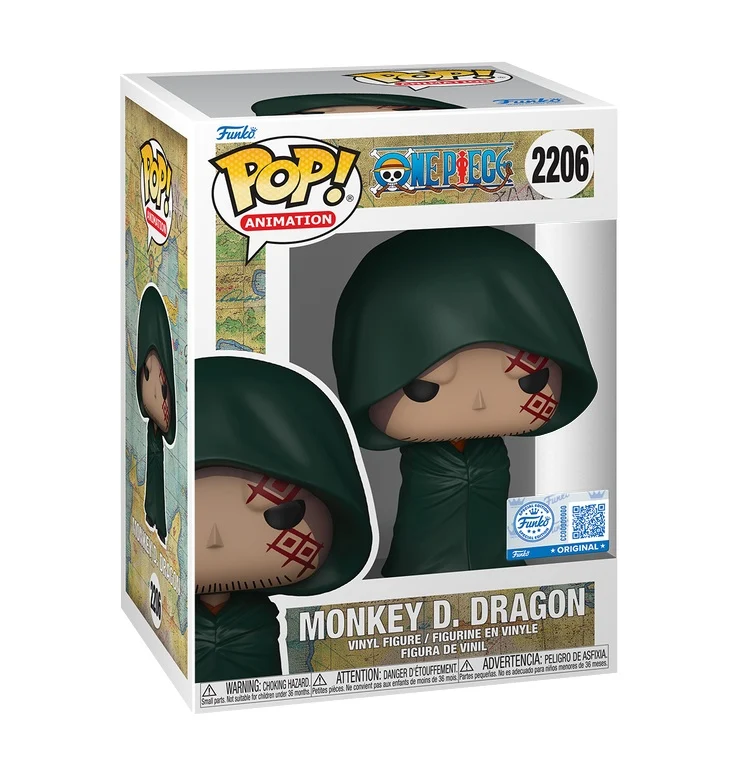 Funko Pop! Animation - One Piece: Monkey D. Dragon 2206