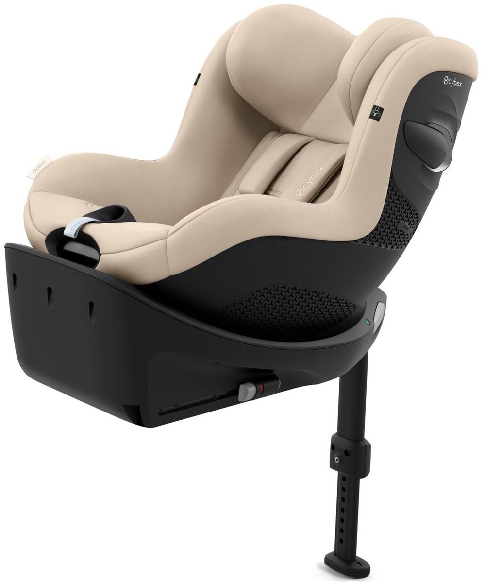 Cybex Autostoel Sirona GI I-Size Almond Beige incl. Base - 61-105 cm