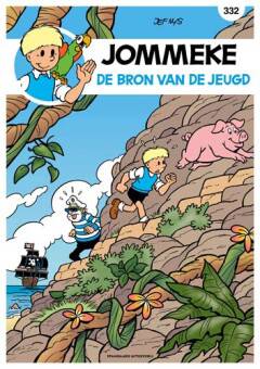 Stripverhaal Jommeke 332 De Bron van de Jeugd