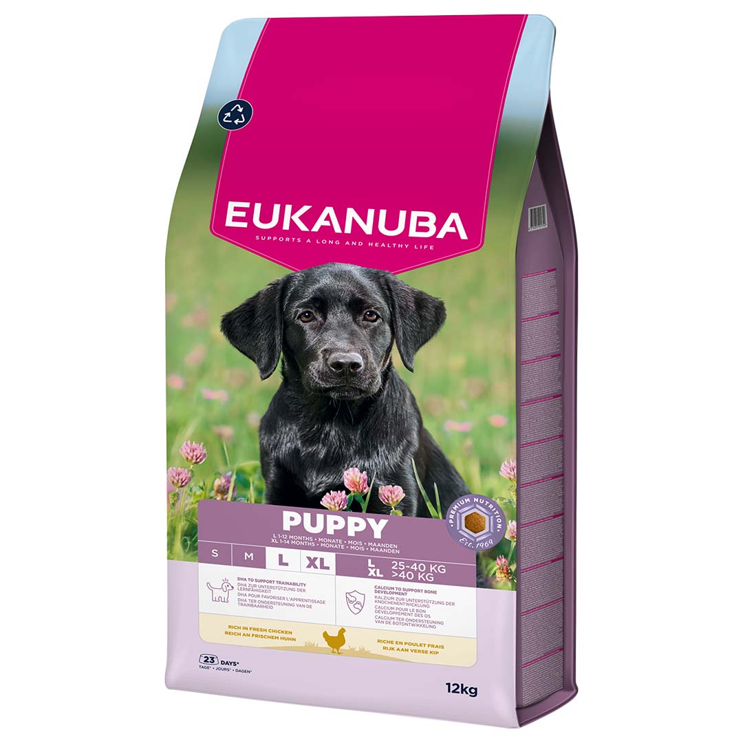 Eukanuba Hondenvoer Puppy Large Kip 12 kg