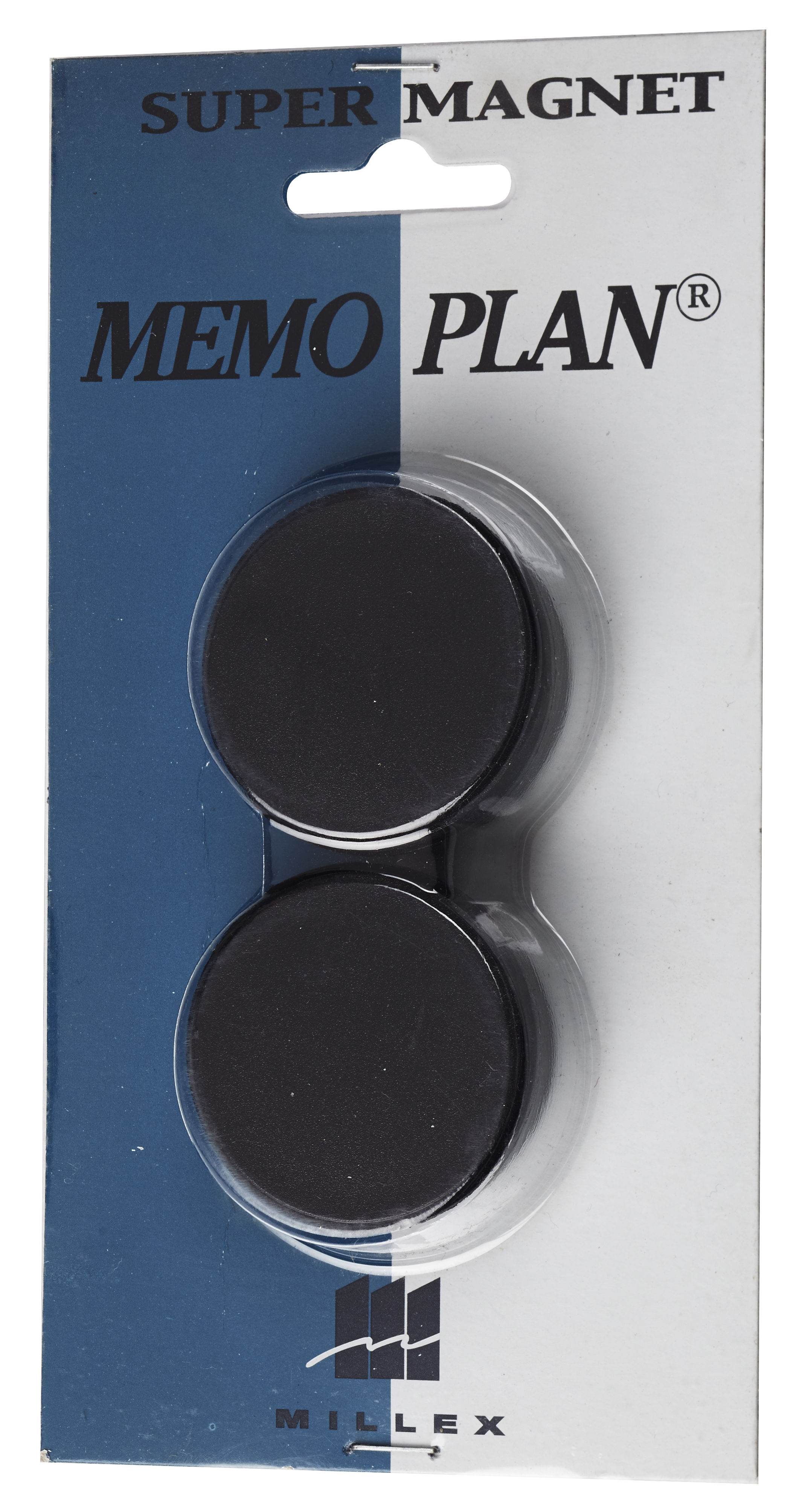 Memoplan Magneet Super 35 mm Zwart 2 stuks