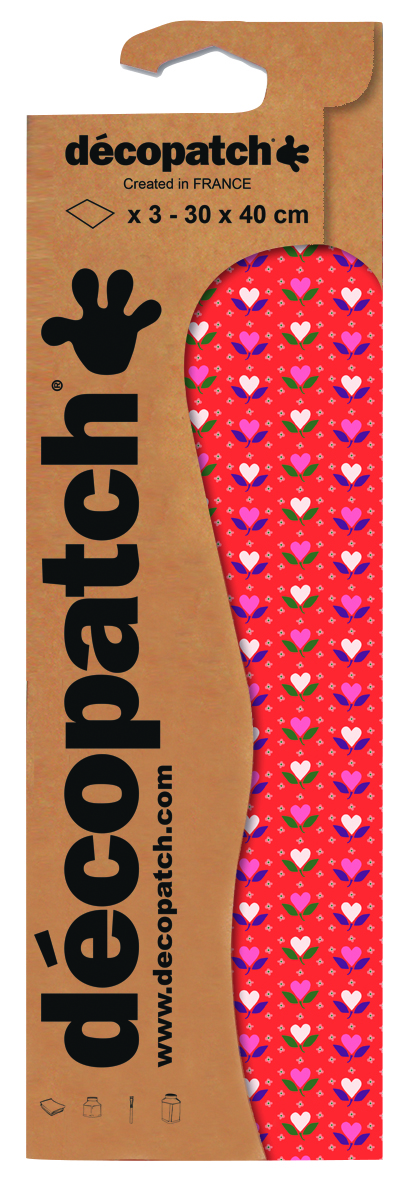 Decopatch 3 Identieke bladen Type 33 N814