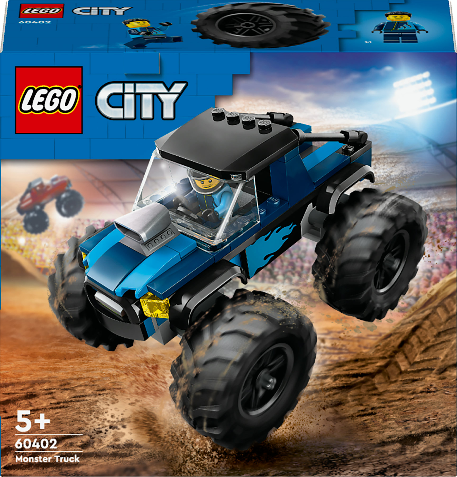LEGO City 60402 Blauwe Monstertruck