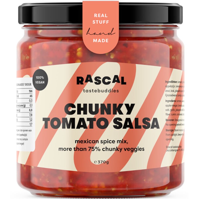 Rascal Tomato Salsa met Chunks 360g