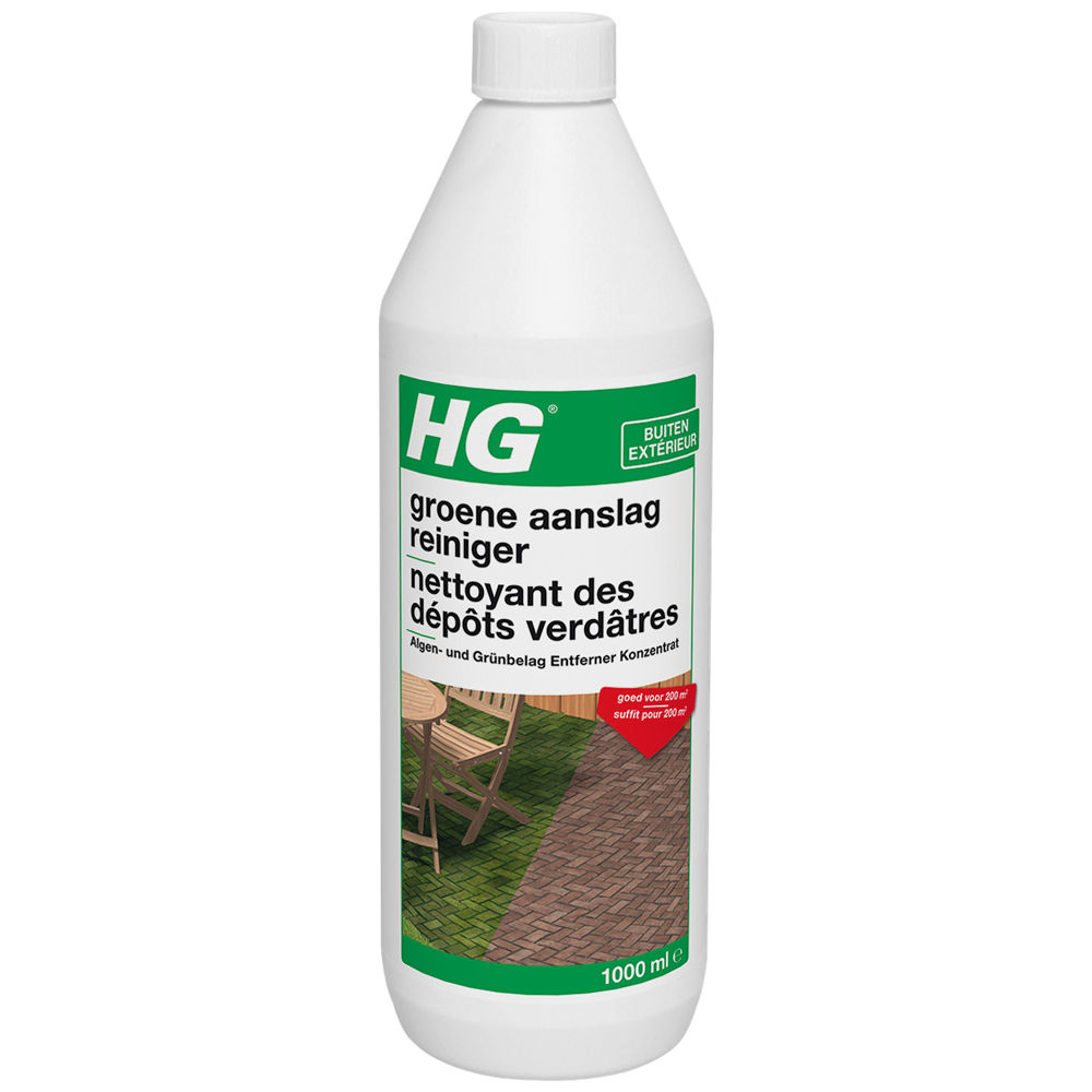 HG Groene Aanslag Reiniger 1 l