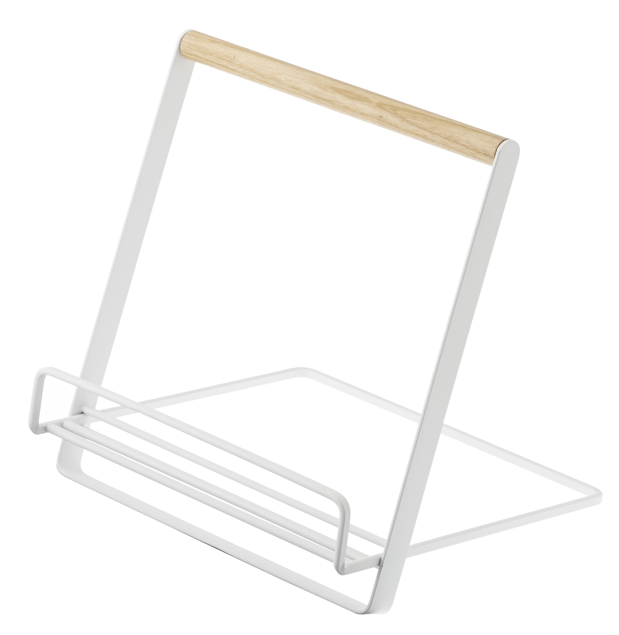 Yamazaki Houder voor Kookboek Tosca White - 20x18x20.5 cm - Kookboekstandaard