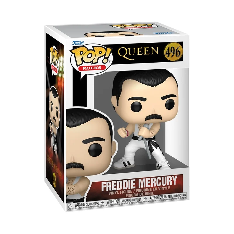 Funko Pop! Rocks - Queen: Freddy Mercury 496