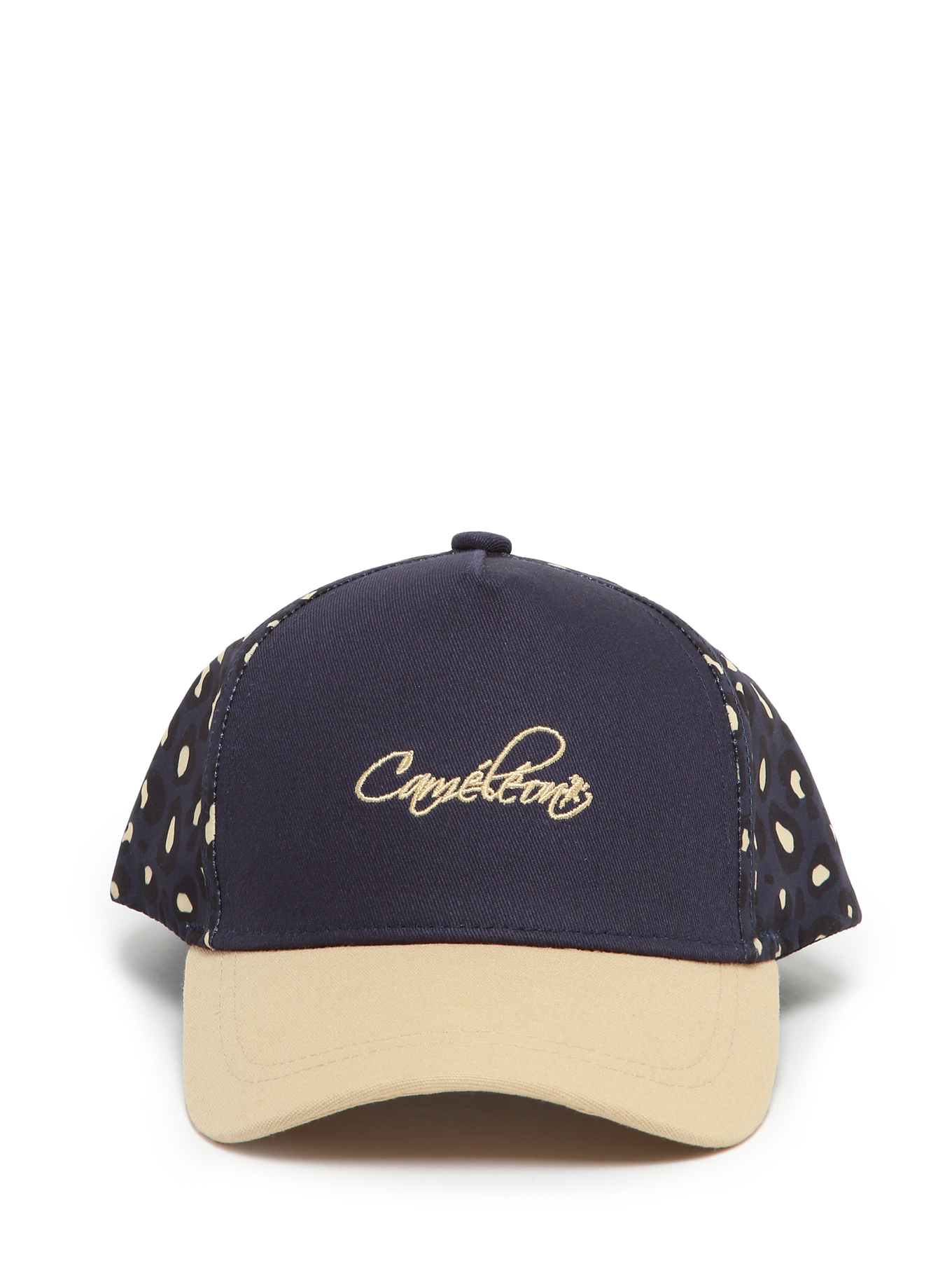 Cameleon Pet Vintage Fantasy Navy Gold Leopard 52-56
