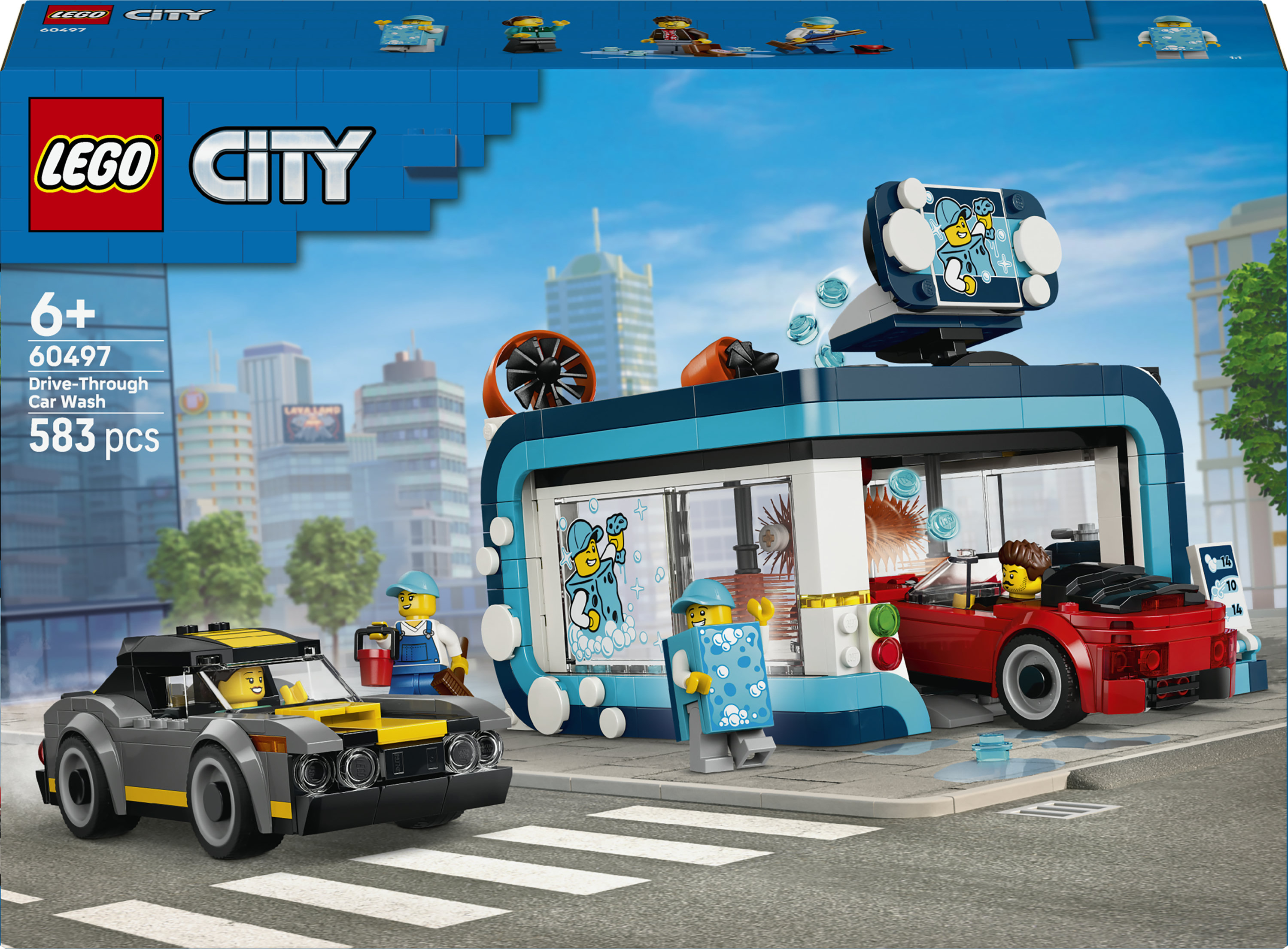 Lego City 60497 Autowasstraat