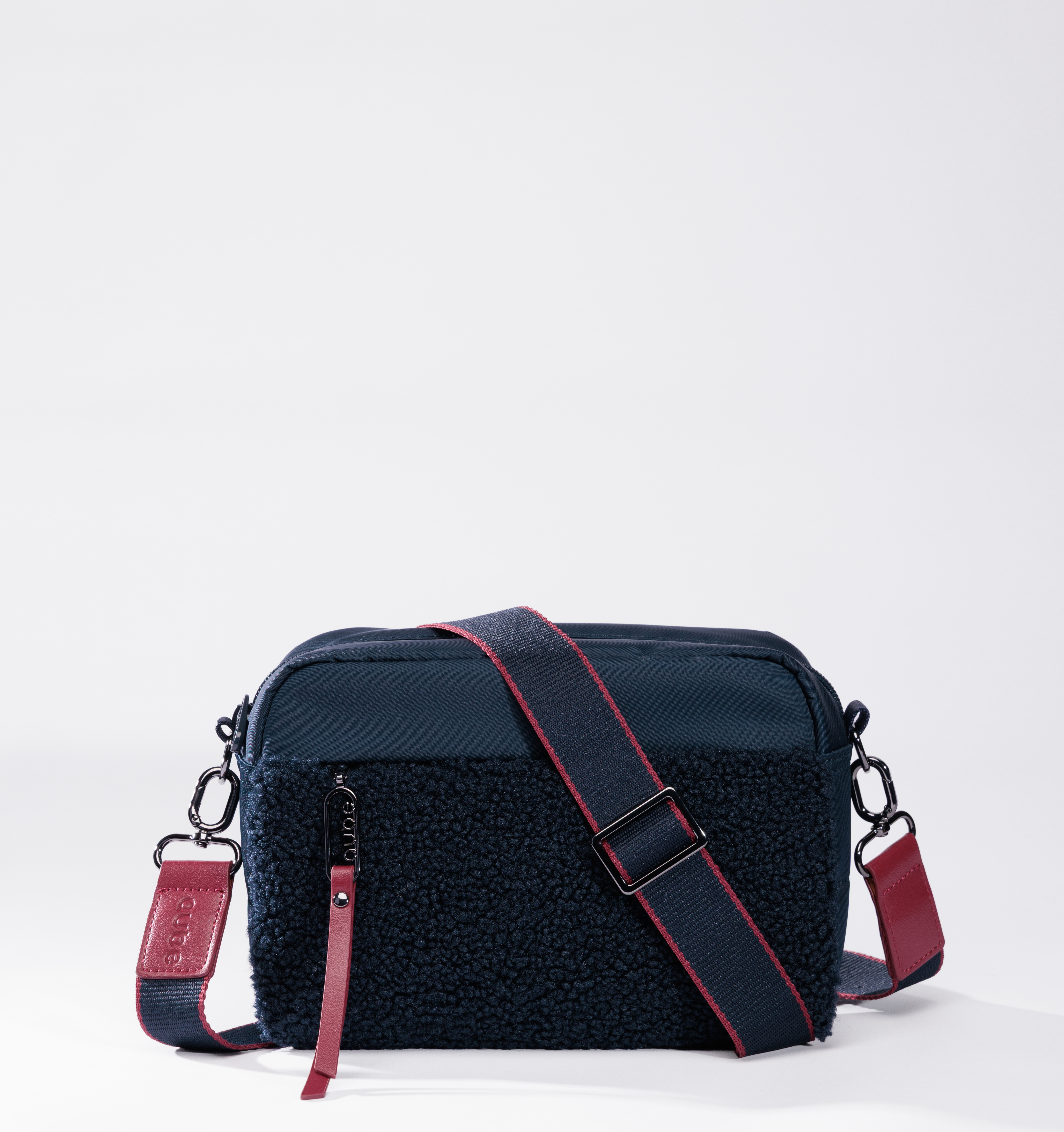 Aube Crossbody Cumulus Teddy Navy Blue 16x22x7.5 cm