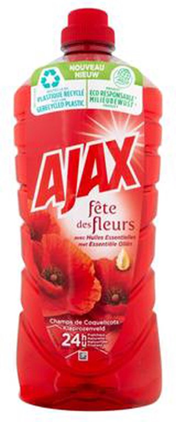 Ajax Allesreiniger Rode Bloemen 1250 ml