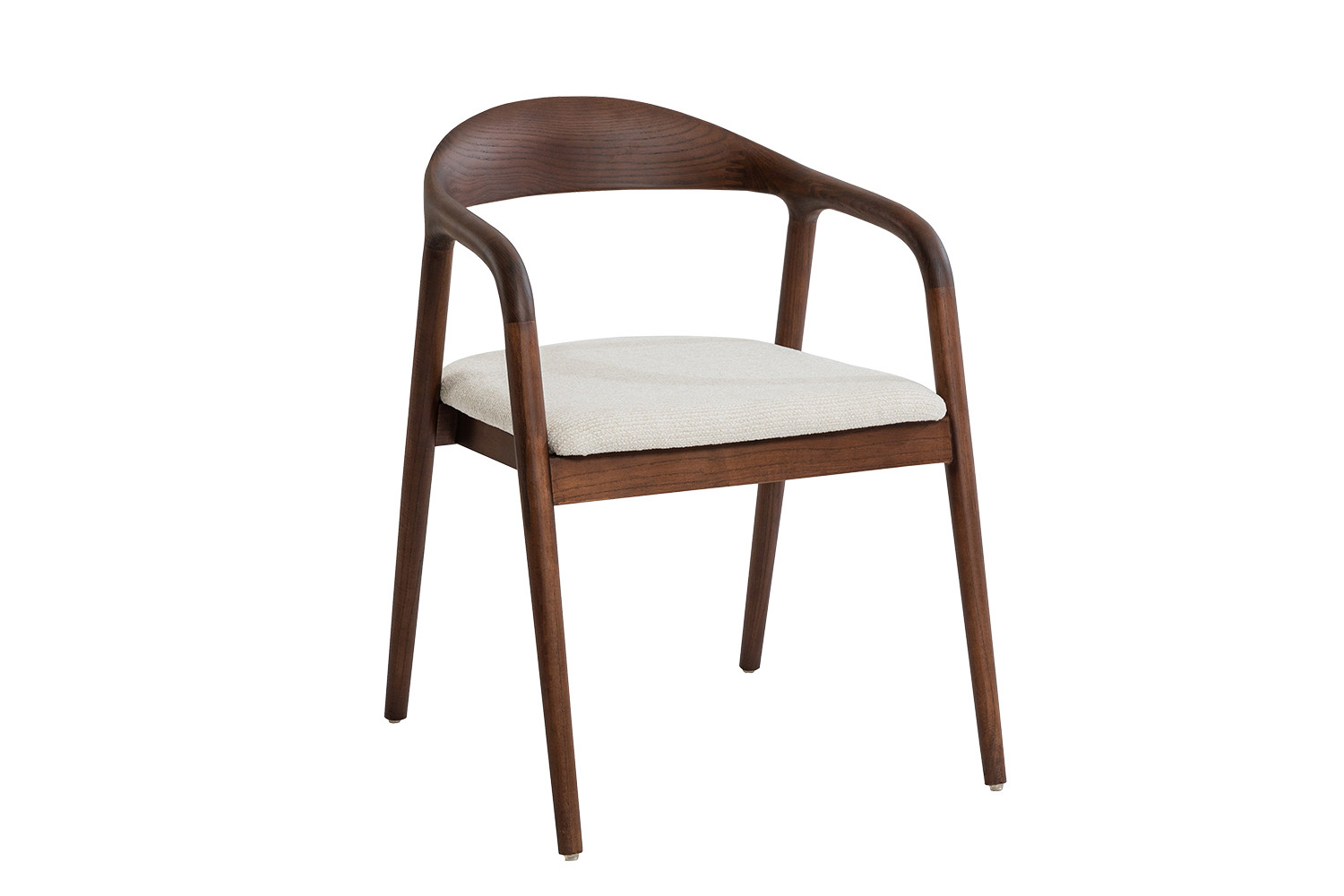 Stoel Claire Essenhout Walnoot OTE Milan 103 Beige