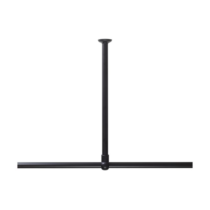 Sealskin Seallux Plafondsteun 60 cm Zwart