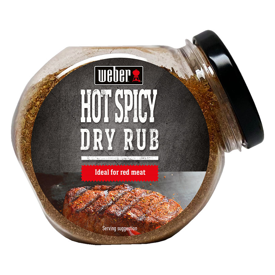 Weber Dry Rub Hot Spicy 110 g