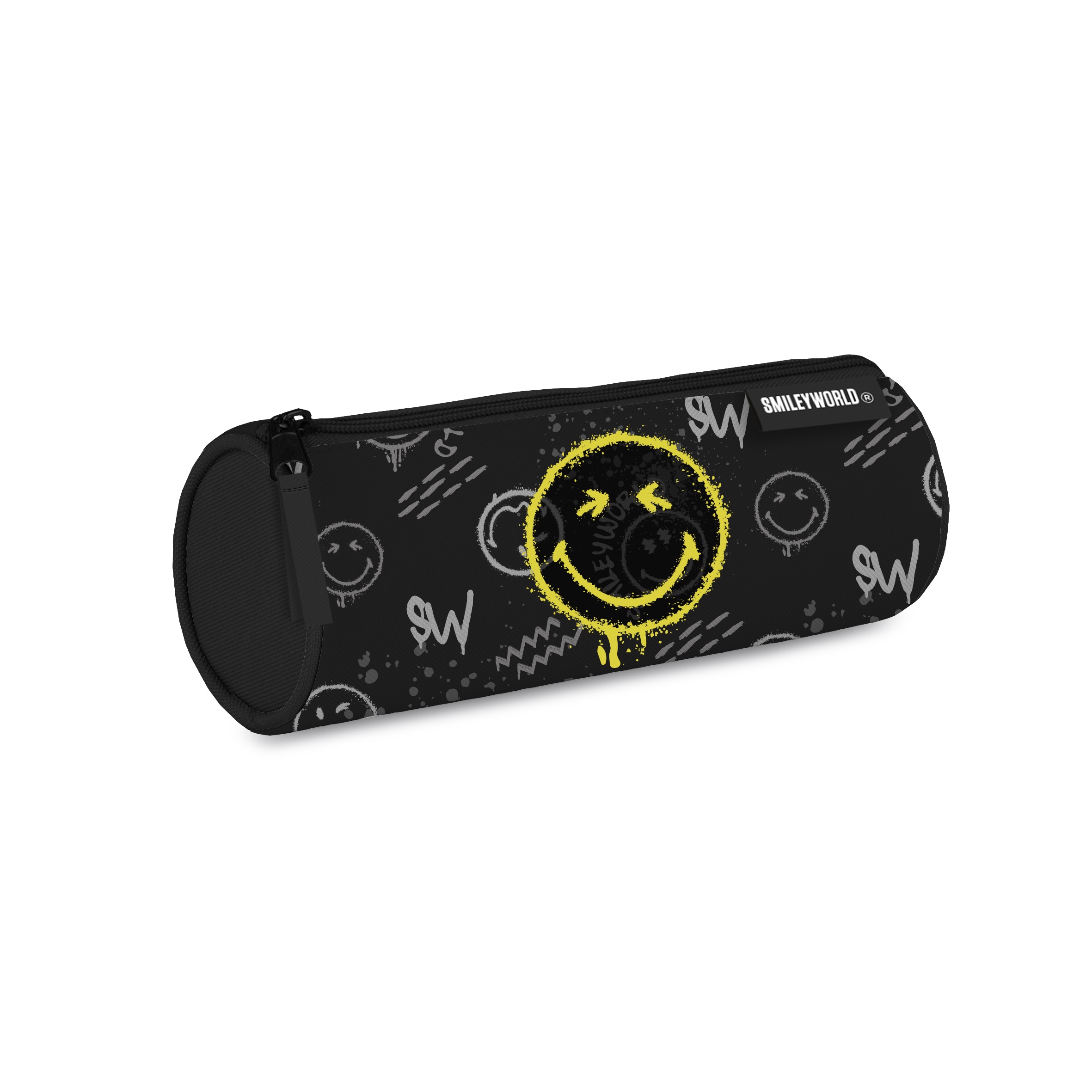 Smiley World Urban Reality Pennenrol Zwart 23 cm