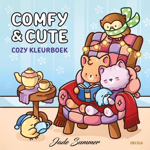 Kleurboek Cozy Comfy & Cute