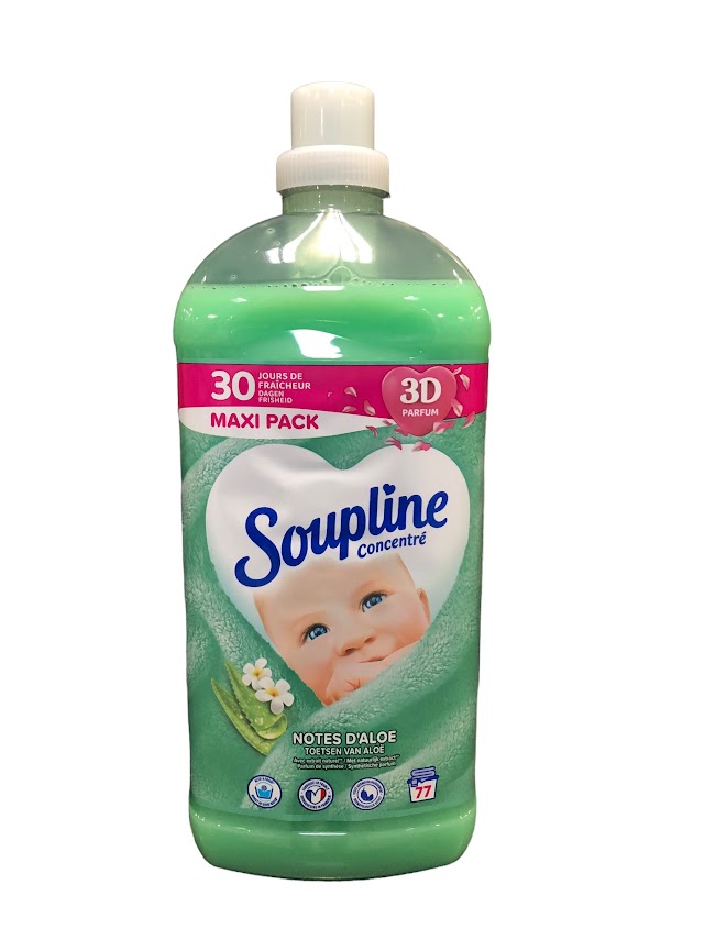 Soupline Wasverzachter Aloe Noot geconcentreerd 1.7 l - 77 scoops